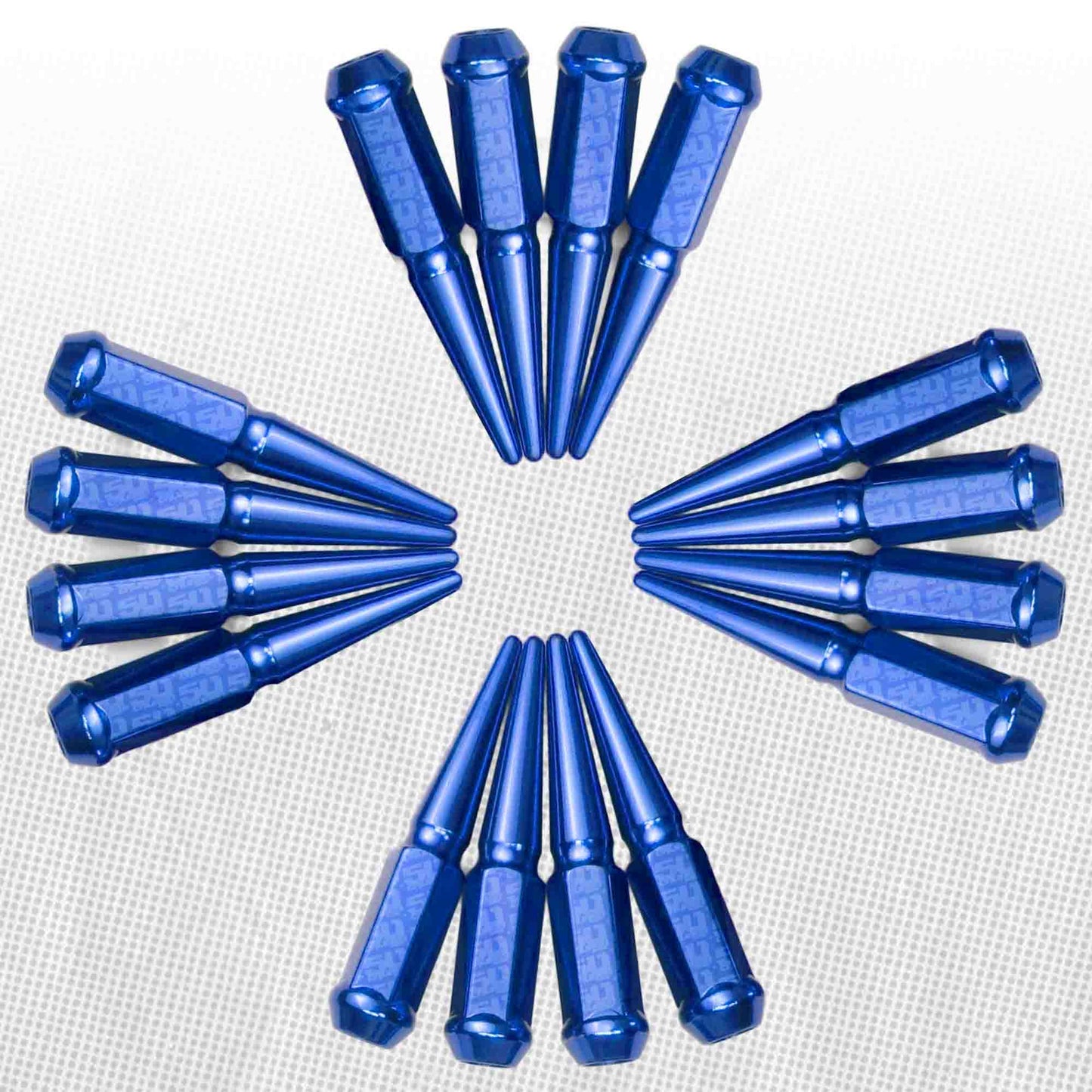 1/2 Inch Extended Spike Lug Nuts - 60 Degree Taper Seat