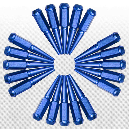 12x1.5mm Extended Spike Lug Nuts - 60 Degree Taper Seat