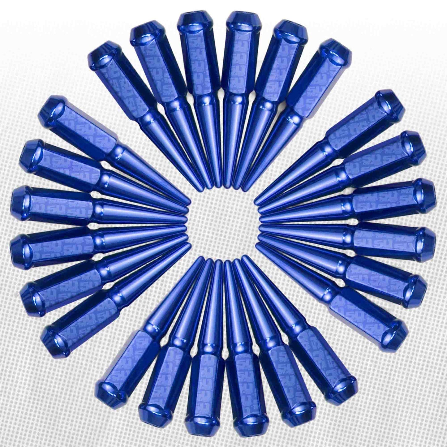 1/2 Inch Extended Spike Lug Nuts - 60 Degree Taper Seat