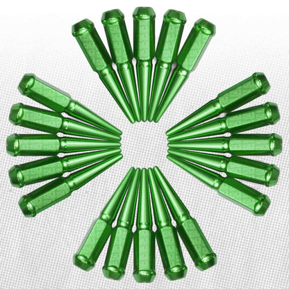 1/2 Inch Extended Spike Lug Nuts - 60 Degree Taper Seat