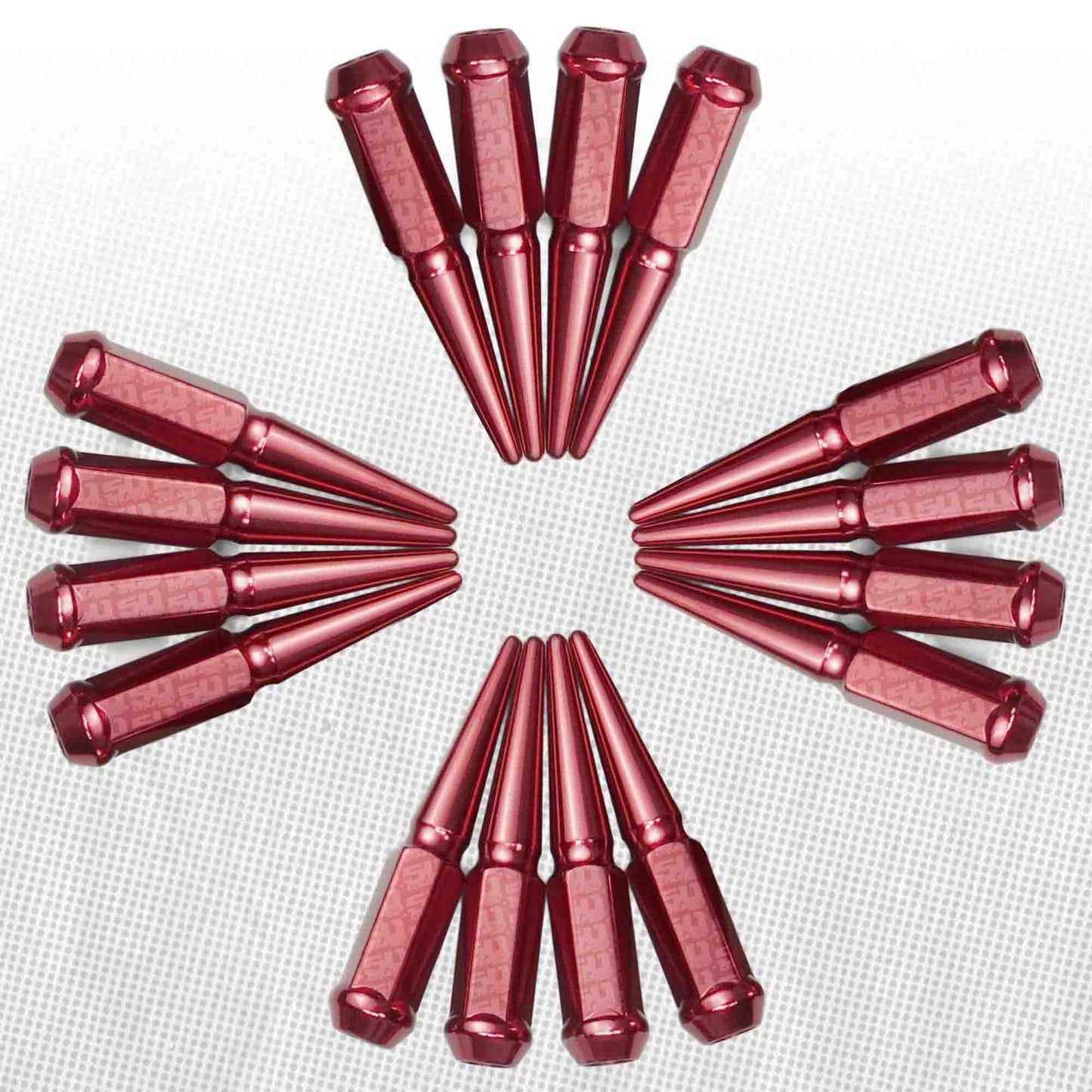 1/2 Inch Extended Spike Lug Nuts - 60 Degree Taper Seat