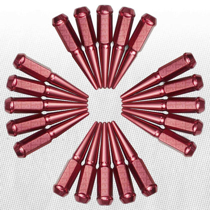 1/2 Inch Extended Spike Lug Nuts - 60 Degree Taper Seat
