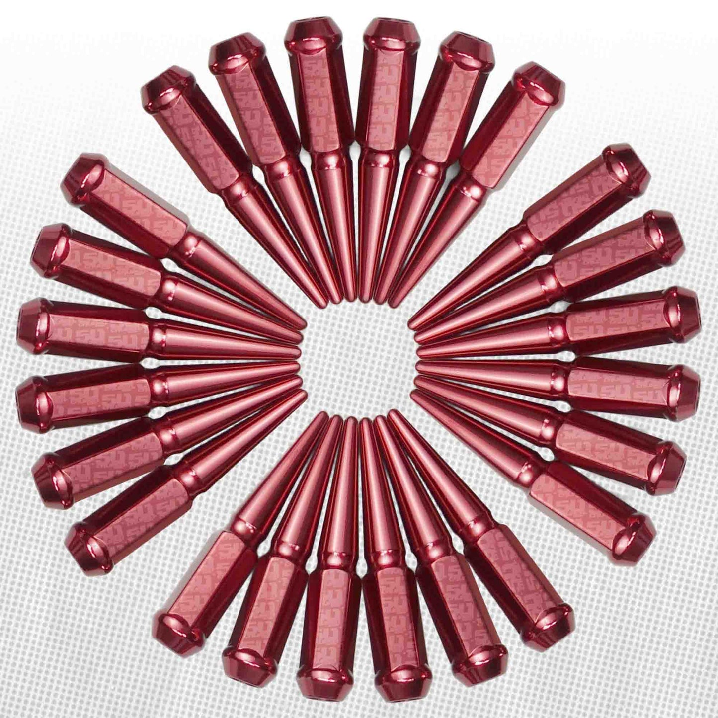 1/2 Inch Extended Spike Lug Nuts - 60 Degree Taper Seat