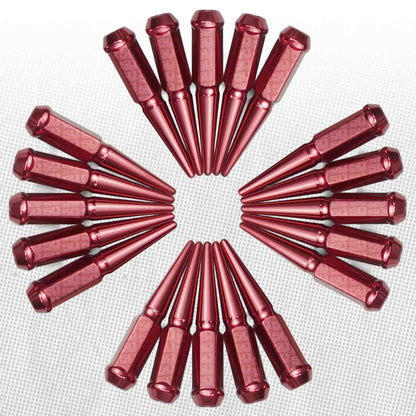 14x1.5mm Extended Spike Lug Nuts - 60 Degree Taper Seat