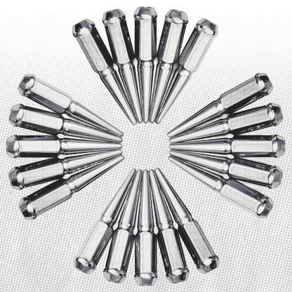 1/2 Inch Extended Spike Lug Nuts - 60 Degree Taper Seat