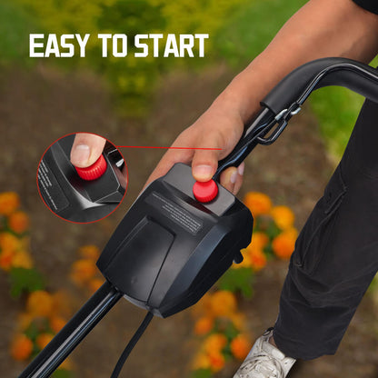 PowerSmart 40V 21" Cordless Push Lawn Mower w/ Two 40V Batteries MB2400B