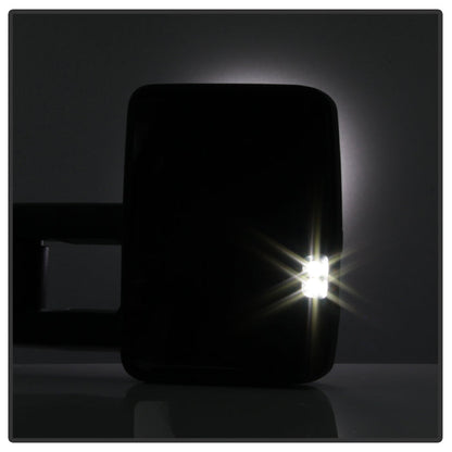 SPYDER xTune Chevy Silverado 99-02 G2 Heated Amber LED Signal Telescoping Mirrors MIR-CS99S-G2-PWH-AM-SET 9936678