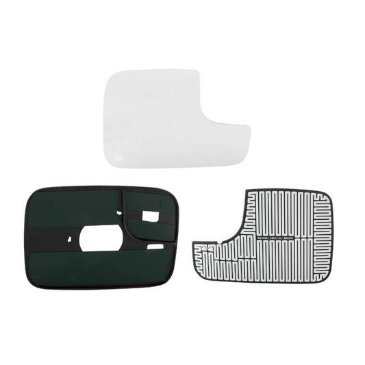 SPYDER Xtune Replacement Glass Heated Mirror Dram94 / Dram98 / Dram02 Right Large MIR-GLASS-DRAM9402-PW-R1 9934216