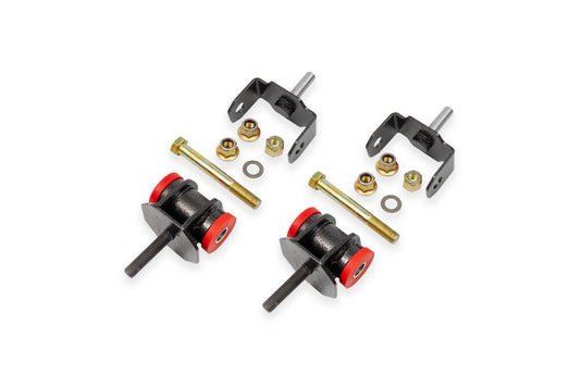 BMR Suspension BMR 97-04 Chevrolet C5 Corvette (Inc. Z06) Polyurethane Motor Mount Kit - Black Hammertone MM550H