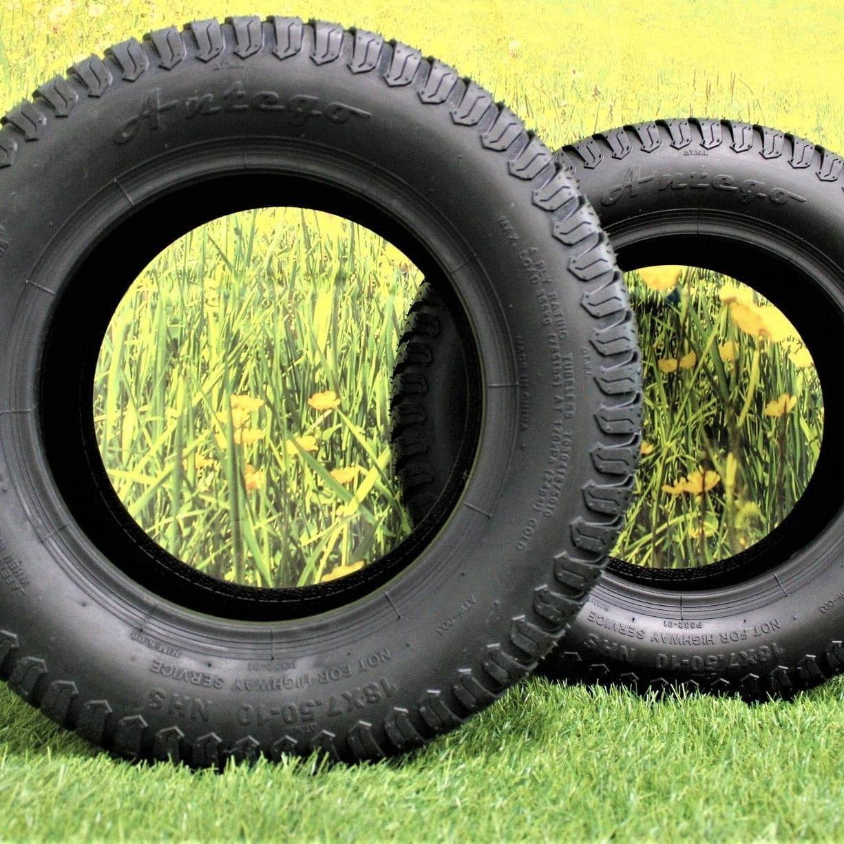 Antego Tire & Wheel - (Set of 4), 18x7.50-10 Tires only