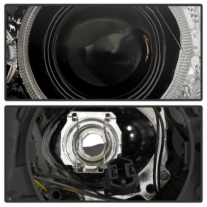 SPYDER 11-13 BMW 528i/535i OE Left Halogen w/ LED Halo Projector Headlight (PRO-JH-BF1011-H-OE-L) 9959295