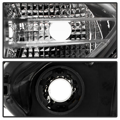 SPYDER 11-13 BMW 528i/535i OE Left Halogen w/ LED Halo Projector Headlight (PRO-JH-BF1011-H-OE-L) 9959295