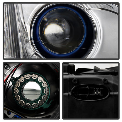 SPYDER xTune 11-13 Buick Regal HID w/LED DRL Blue Ring Proj. Headlight - Right (PRO-JH-BREG11BL-HID-OE-R) 9952784