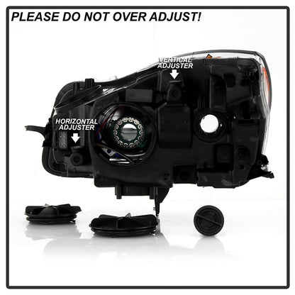 SPYDER xTune 11-13 Buick Regal HID w/LED DRL Blue Ring Proj. Headlight - Right (PRO-JH-BREG11BL-HID-OE-R) 9952784