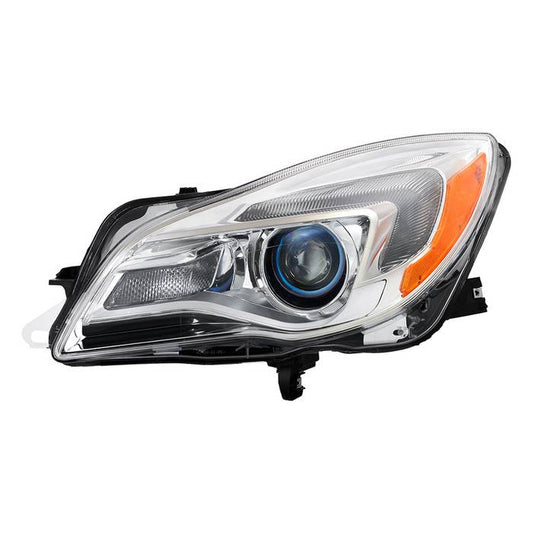 SPYDER xTune 14-17 Buick Regal Driver Side Halogen Projector Headlights - OEM Left (PRO-JH-BREG14-OE-L) 9943737