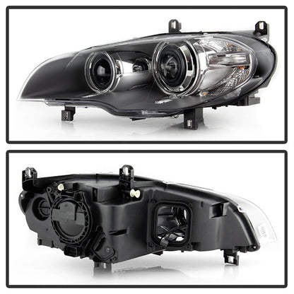 SPYDER xTune 11-13 BMW X5 Driver Side HID AFS Projector Headlights - OEM Left (PRO-JH-BX511-AFS-OE-L) 9943836