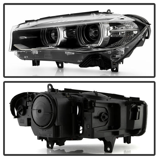 xTune BMW X5 14-18 Xenon HID/AFS Projector Headlights - OE Left Pro-Jh-BX514-Afs-Oe-L