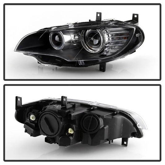 SPYDER xTune 08-14 BMW X6 Driver Side HID AFS Projector Headlights - OEM Left (PRO-JH-BX608-AFS-OE-L) 9943850