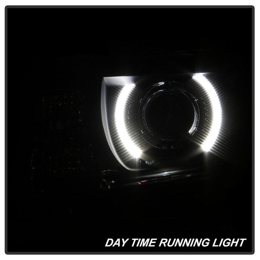SPYDER xTune 10-13 Chevy Camaro CCFL Halo Projector Headlights - Black (PRO-JH-CCAM10-LED-BK) 9040498
