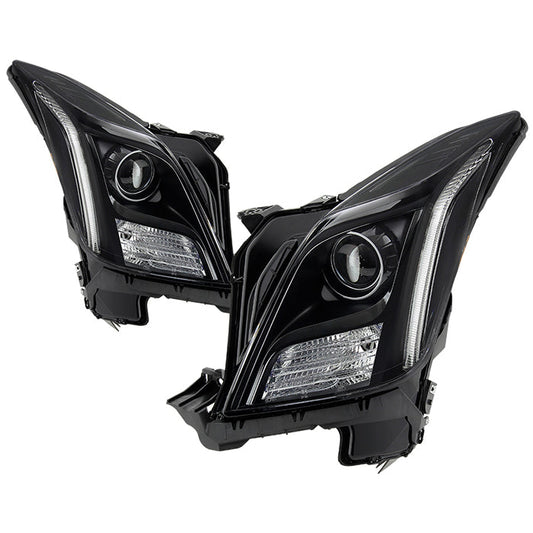 SPYDER xTune Cadillac XTS 13-17 Xenon non-AFS HID OE Projector Headlights PRO-JH-CXTS13-HID-BK 9945823