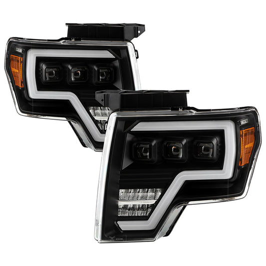 xTune Ford F150 09-14 Projector Headlights - Halogen Model Only