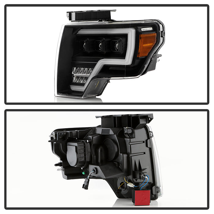 xTune Ford F150 09-14 Projector Headlights - Halogen Model Only