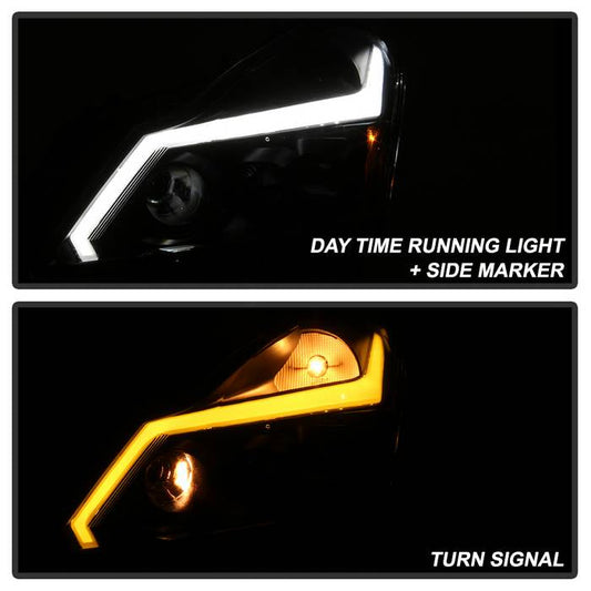 SPYDER xTune 10-13 Infiniti G37 (HID w/o Tech Pkg) Proj Headlights w/Signal - Blk (PRO-JH-IG3507-4D-LB-BK) 9043086