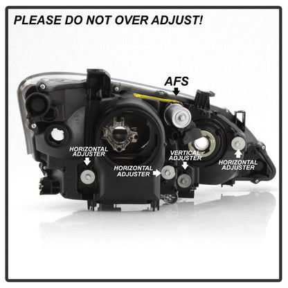 SPYDER xTune 10-12 Lexus ES350 Driver Side HID/AFS Headlight - OEM Left (PRO-JH-LES10-AFS-OE-L) 9943294
