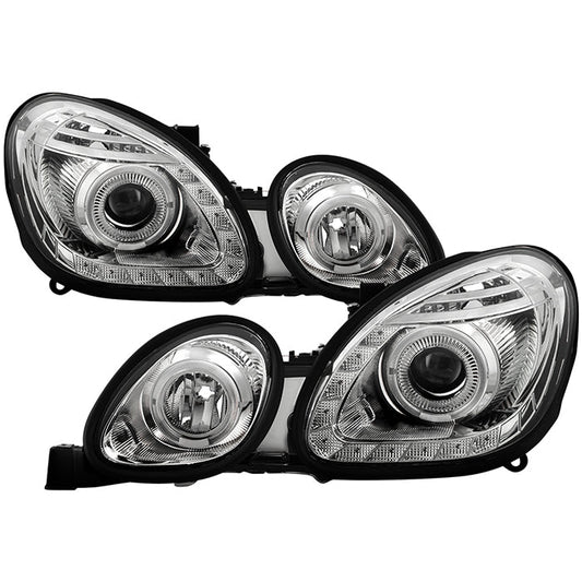 SPYDER Xtune Lexus GS300/GS400/GS430 98-05 Halogen Only Halo Projector Headlights Chrome PRO-JH-LGS98-LED-C 9027833