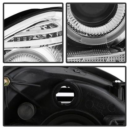 SPYDER Xtune Lexus GS300/GS400/GS430 98-05 Halogen Only Halo Projector Headlights Chrome PRO-JH-LGS98-LED-C 9027833