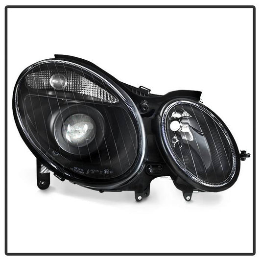 SPYDER xTune Mercedes Benz W211 E -Class E320 03-09 Projector Headlights - Black PRO-JH-MBW21103-BK 9036668