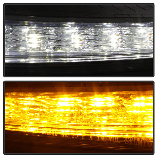 SPYDER xTune Mercedes Benz S-Class W221 LED Projector Headlights - Chrome (PRO-JH-MBW22107-HID-C) 9937064