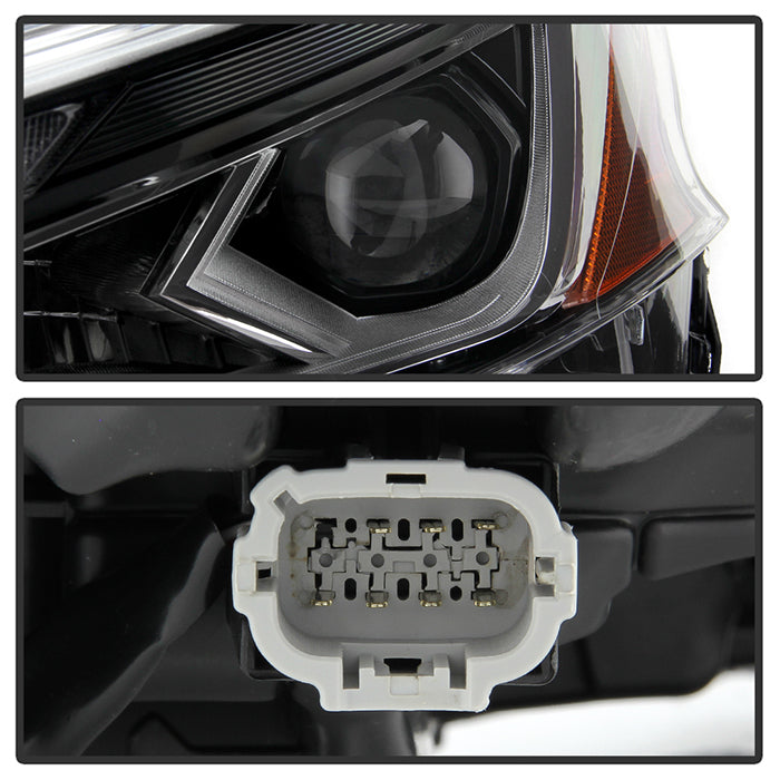 xTune Nissan Altima 19-20 4Dr w High Beam LED Projector Headlight — 20XSD