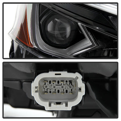xTune Nissan Altima 19-20 4Dr w High Beam LED Projector Headlight- OE Right