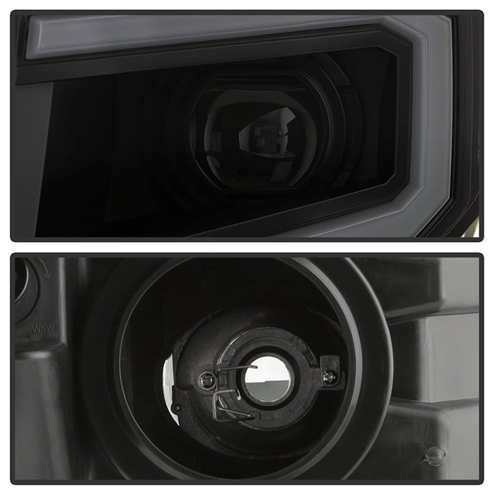 Xtune Nissan Titan (Halogen Only) 06-20 Projector Headlights Black Smoked