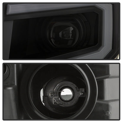 Xtune Nissan Titan (Halogen Only) 06-20 Projector Headlights Black Smoked