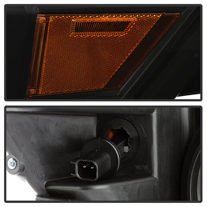 Xtune Nissan Titan (Halogen Only) 06-20 Projector Headlights Black Smoked
