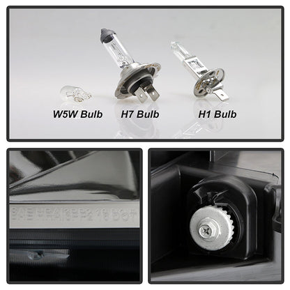 Xtune Nissan Titan (Halogen Only) 06-20 Projector Headlights Chrome Pro-Jh-NTI16-Lbbrl-C