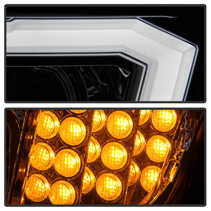 Xtune Nissan Titan (Halogen Only) 06-20 Projector Headlights Chrome Pro-Jh-NTI16-Lbbrl-C