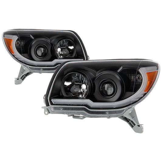 SPYDER Xtune Toyota 4Runner 06-09 LED Light Bar Projector Headlights 9046858