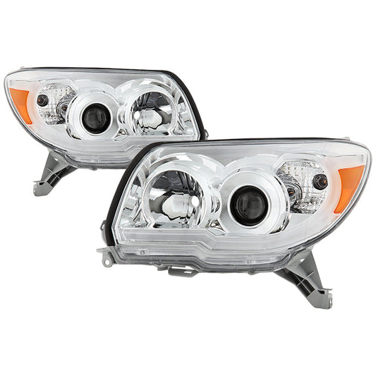 Xtune Toyota 4Runner 06-09 LED Light Bar Projector Headlights - Chrome 9046865