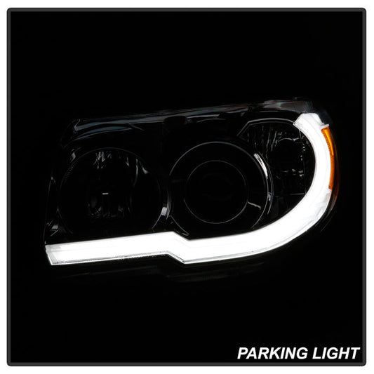 Xtune Toyota 4Runner 06-09 LED Light Bar Projector Headlights - Chrome 9046865