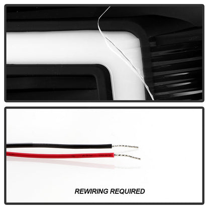 xTune Toyota Tacoma 05-11 LED Light Bar Projector Headlights