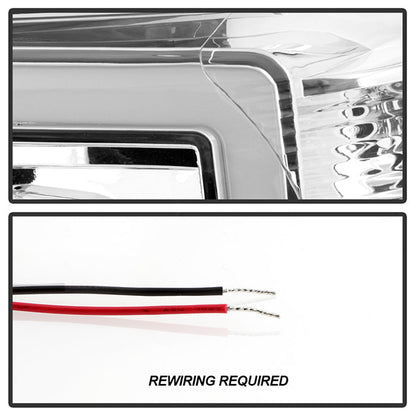 xTune Toyota Tacoma 05-11 LED Light Bar Projector Headlights — 24QQ3