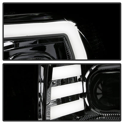xTune Toyota Tacoma 05-11 LED Light Bar Projector Headlights — 24QQ3