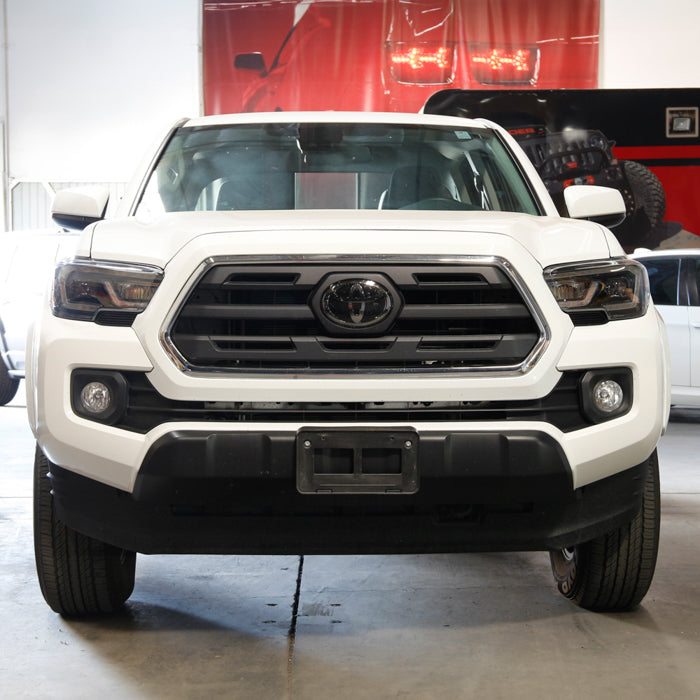 xTune Toyota Tacoma 16-19 SR SR5 Model LED DRL Projector Headlights- Black