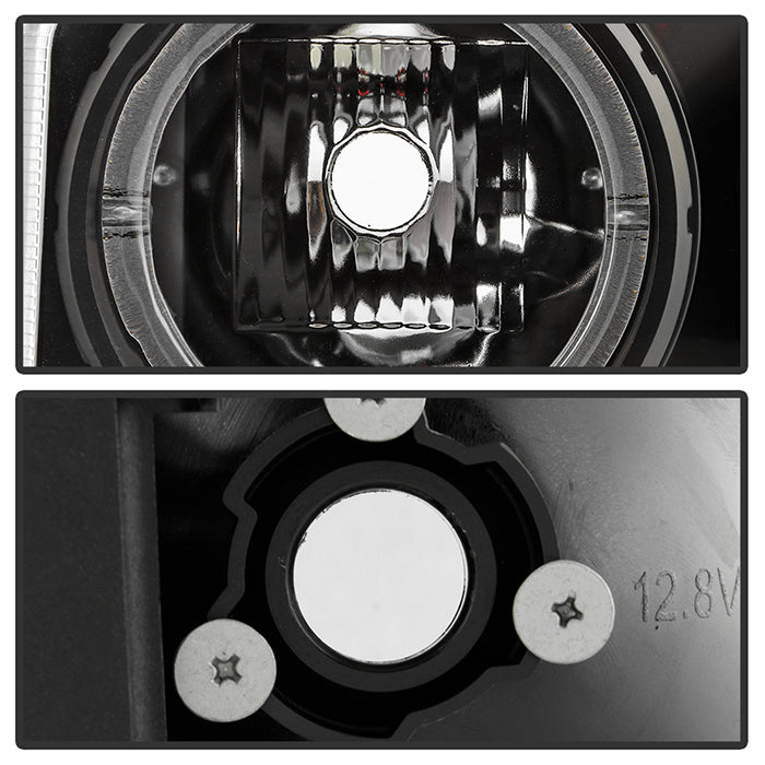 Spyder GMC Sierra 1500/2500/3500 99-06 Projector Headlights LED Halo LED Black