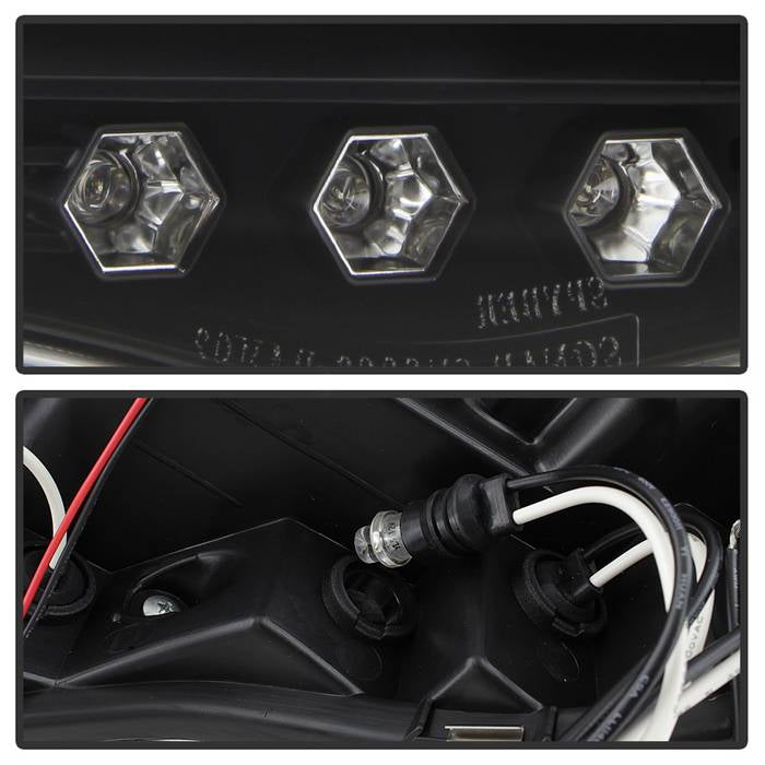 Spyder Dodge Ram 1500 02-05/Ram 2500 03-05 Projector Headlights LED Halo LED Blk