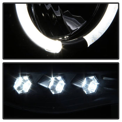 Spyder Dodge Ram 1500 02-05/Ram 2500 03-05 Projector Headlights LED Halo LED Blk