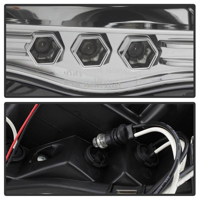 Spyder Dodge Ram 1500 02-05/Ram 2500 03-05 Projector Headlights LED Halo LED Chrm